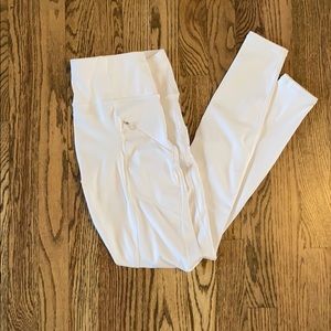 Athleta White Tights